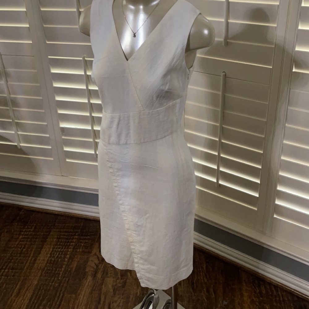 White house black market white dress